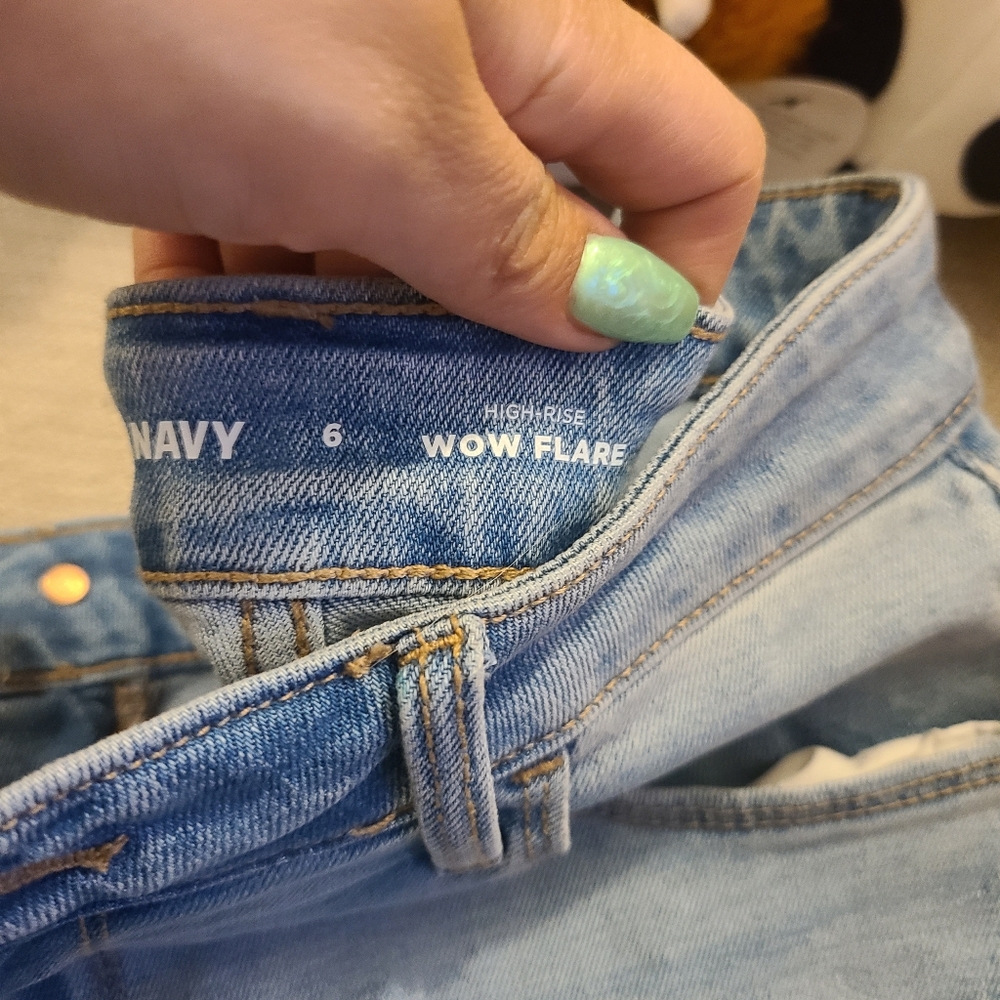 Old Navy High-rise Flare Size 6